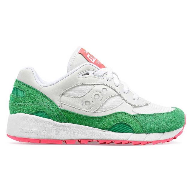 Saucony originals サッカニー スポーツシューズ スポーツシューズ スニーカー Shadow 6000 カラー:Green / White■ご注文の際は、必ずご確認ください。※こちらの商品は海外からのお取り寄せ商品となりますので、ご入金確認後、商品お届けまで3から5週間程度お時間を頂いております。※高額商品(3万円以上)は、代引きでの発送をお受けできません。※ご注文後にお客様へ「注文確認のメール」をお送りいたします。それ以降のキャンセル、サイズ交換、返品はできませんので、あらかじめご了承願います。また、ご注文をいただいてからの発注となる為、メーカー在庫切れ等により商品がご用意できない場合がございます。その際には早急にキャンセル、ご返金いたします。※海外輸入の為、遅延が発生する場合や出荷段階での付属品の箱つぶれ、細かい傷や汚れ等が発生する場合がございます。※商品ページのサイズ表は海外サイズを日本サイズに換算した一般的なサイズとなりメーカー・商品によってはサイズが異なる場合もございます。サイズ表は参考としてご活用ください。Saucony originals サッカニー スポーツシューズ スポーツシューズ スニーカー Shadow 6000 カラー:Green / White