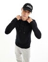 エイソス ASOS DESIGN muscle fit hoodie in black メンズ