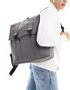 レインズ Rains MSN unisex waterproof backpack in grey メンズ