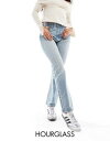 GC\X ASOS DESIGN Hourglass 90s straight leg jeans in blue fB[X