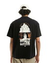 ディッキーズ ディッキーズ Dickies pearisburg back print t-shirt in black メンズ