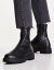 エイソス ASOS DESIGN Anton sock boot in black レディース