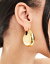 ޥ Mango chunky hoop earrings in gold ǥ