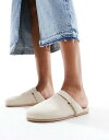 TEXr[` South Beach espadrille clogs in beige fB[X