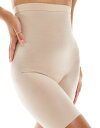 XpNX Spanx Thinstincts 2.0 high-waisted mid-thigh short in champagne beige fB[X