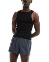 GC\X ASOS 4505 Icon 3 inch training shorts with quick dry in charcoal grey Y