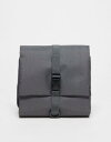 GC\X ASOS DESIGN large roll wash bag in charcoal Y