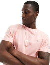 Gant Kg GANT shield logo t-shirt in light pink Y