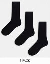 Weekday ウイークデイ ファッション 靴下 Weekday Noah 3-pack socks in black カラー:BLACK■ご注文の際は、必ずご確認ください。※こちらの商品は海外からのお取り寄せ商品となりますので、ご入金確認後、商品お届けまで3から5週間程度お時間を頂いております。※高額商品(3万円以上)は、代引きでの発送をお受けできません。※ご注文後にお客様へ「注文確認のメール」をお送りいたします。それ以降のキャンセル、サイズ交換、返品はできませんので、あらかじめご了承願います。また、ご注文をいただいてからの発注となる為、メーカー在庫切れ等により商品がご用意できない場合がございます。その際には早急にキャンセル、ご返金いたします。※海外輸入の為、遅延が発生する場合や出荷段階での付属品の箱つぶれ、細かい傷や汚れ等が発生する場合がございます。※商品ページのサイズ表は海外サイズを日本サイズに換算した一般的なサイズとなりメーカー・商品によってはサイズが異なる場合もございます。サイズ表は参考としてご活用ください。Weekday ウイークデイ ファッション 靴下 Weekday Noah 3-pack socks in black カラー:BLACK