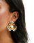  ASOS DESIGN stud earrings with fine wire floral and faux pearl design in gold tone ǥ