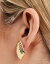  ASOS DESIGN stud earrings with textured design in gold tone ǥ
