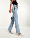 GC\X ASOS DESIGN 90s straight jeans in vintage lightwash fB[X