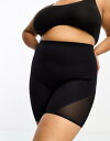 ASOS Curve GC\X ASOS DESIGN Curve Contouring medium control short with mesh in black fB[X