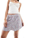 楽天サンガフリーピーポー Free People ditsy floral boxer shorts in pink multi レディース