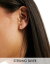 Kingsley Ryan gold plated 10mm hoop earrings in silver ǥ