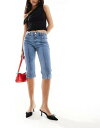 }S Mango pedal pusher jeans in light blue fB[X