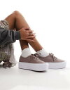 バンズ Vans Authentic Stackform trainers in brown レディース