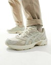AVbNX Asics Gel-1130 trainers in vanilla and white sage Y