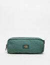 ディッキーズ Dickies duck canvas pencil case in dark green ユニセックス