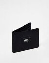 バンズ Vans roats bifold wallet in black メンズ