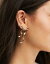 エイソス ASOS DESIGN stud earrings with bow design gold tone レディース