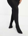 ASOS Curve エイソス ASOS DESIGN Curve 200 denier tights in black レディース