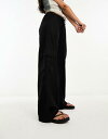 Cotton:On Cotton On wide leg trousers in black ǥ
