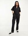 fBbL[Y Dickies vale coverall jumpsuit in black fB[X