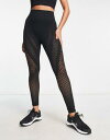 楽天サンガHIIT seamless highwaisted mesh panelled leggings レディース