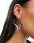 ウイークデイ Weekday Sharp pointed earrings in silver レディース