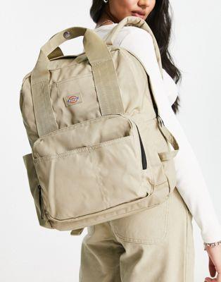 ディッキーズ ディッキーズ Dickies lisbon backpack in khaki メンズ