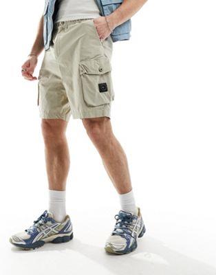 ޡ Marshall Artist cargo short in beige 