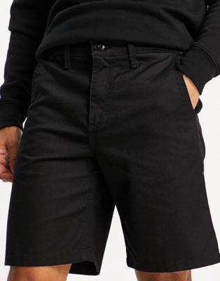 バンズ Vans chino shorts in black メンズ