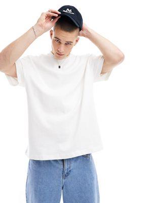 リバーアイランド River Island oversized studio t-shirt in ecru メンズ