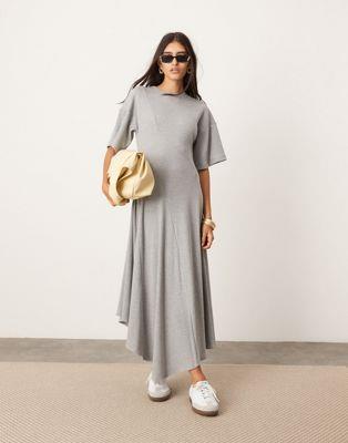 エイソス ASOS EDITION jersey rib midi tshirt