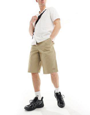楽天サンガディッキーズ Dickies 13 inch tailored shorts in beige tan メンズ