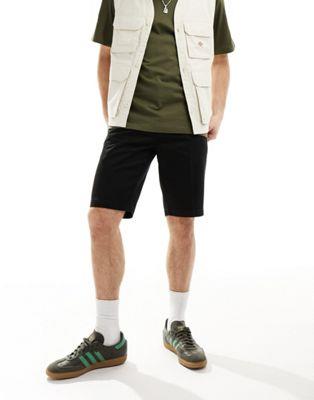 楽天サンガディッキーズ Dickies slim fit shorts in black メンズ