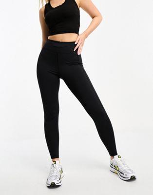 GC\X ASOS 4505 Hourglass Icon running tie waist gym legging with phone pocket in black fB[X
