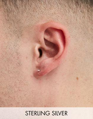 Kingsley Ryan spike stud earrings in sterling silver レディース