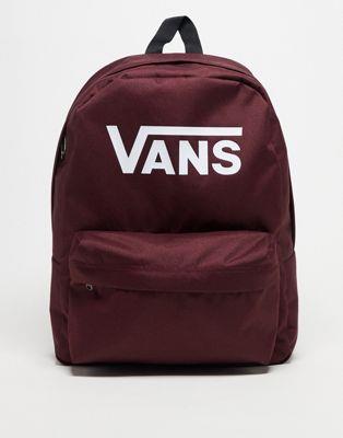 Vans バンズ バッグ バックパック Vans old skool print backpack in burgundy カラー:PORT ROYALE■ご注文の際は、必ずご確認ください。※こちらの商品は海外からのお取り寄せ商品となりますので、ご入金確認後、商品お届けまで3から5週間程度お時間を頂いております。※高額商品(3万円以上)は、代引きでの発送をお受けできません。※ご注文後にお客様へ「注文確認のメール」をお送りいたします。それ以降のキャンセル、サイズ交換、返品はできませんので、あらかじめご了承願います。また、ご注文をいただいてからの発注となる為、メーカー在庫切れ等により商品がご用意できない場合がございます。その際には早急にキャンセル、ご返金いたします。※海外輸入の為、遅延が発生する場合や出荷段階での付属品の箱つぶれ、細かい傷や汚れ等が発生する場合がございます。※商品ページのサイズ表は海外サイズを日本サイズに換算した一般的なサイズとなりメーカー・商品によってはサイズが異なる場合もございます。サイズ表は参考としてご活用ください。Vans バンズ バッグ バックパック Vans old skool print backpack in burgundy カラー:PORT ROYALE