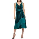 DKNY ディーケーエヌワイ ファッション ドレス DKNY Womens Green Velvet Midi Summer Wrap Dress 2 カラー:Green■ご注文の際は、必ずご確認ください。※こちらの商品は海外からのお取り寄せ商品となりますので、ご入金確認後、商品お届けまで3から5週間程度お時間を頂いております。※高額商品(3万円以上)は、代引きでの発送をお受けできません。※ご注文後にお客様へ「注文確認のメール」をお送りいたします。それ以降のキャンセル、サイズ交換、返品はできませんので、あらかじめご了承願います。また、ご注文をいただいてからの発注となる為、メーカー在庫切れ等により商品がご用意できない場合がございます。その際には早急にキャンセル、ご返金いたします。※海外輸入の為、遅延が発生する場合や出荷段階での付属品の箱つぶれ、細かい傷や汚れ等が発生する場合がございます。※商品ページのサイズ表は海外サイズを日本サイズに換算した一般的なサイズとなりメーカー・商品によってはサイズが異なる場合もございます。サイズ表は参考としてご活用ください。DKNY ディーケーエヌワイ ファッション ドレス DKNY Womens Green Velvet Midi Summer Wrap Dress 2 カラー:Green