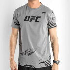 Venum UFC Authentic Fight Week 2.0 T-Shirt - Gray/Black メンズ