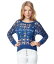 Aeropostale Womens Sheer Cable Pullover Sweater ǥ