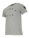 Avirex Men's Avirex US Short Sleeve Crew Neck Cotton T-Shirt メンズ