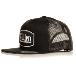 Sullen Men's Contour Trucker Black/Gray Snapback Hat Clothing Apparel Tattoo ... メンズ