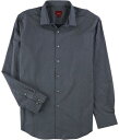 New ListingAlfani Mens Puzzle Button Up Dress Shirt Blue 15-15.5 Neck 34-35 Sleeve Y