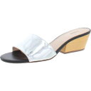 ボツキエ Botkier Womens Carlie Silver Slide Sandals Shoes 6.5 Medium (B M) レディース