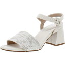 bN|[g Rockport Womens Farrah 2 Piece Ankle Strap Block Heel Heels Shoes fB[X