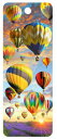 White Ladybug Inc. Hot Air Balloons - 3D Bookmark ユニセックス