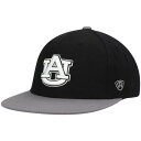 トップ オブ ザ ワールド Men's Top of the World Black/Gray Auburn Tigers Team Color Two-Tone Fitted Hat メンズ